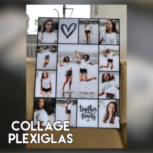 Collage plexiglas